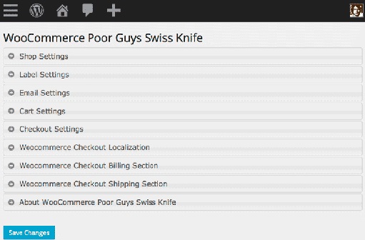 WooCommerce Poor Guys Swiss Knife