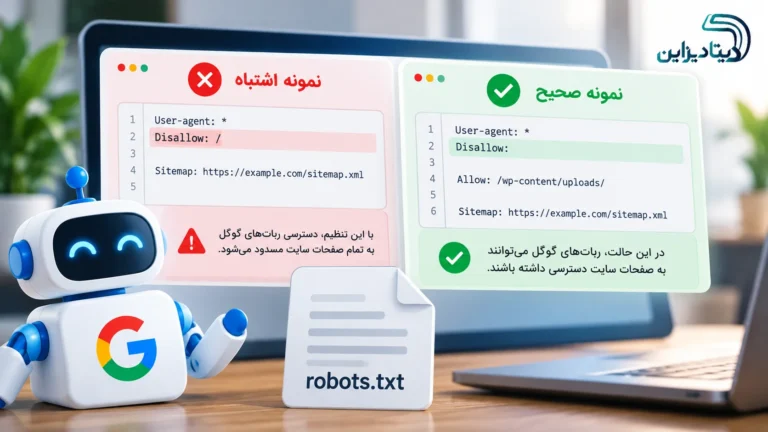 تنظیم صحیح فایل robots.txt