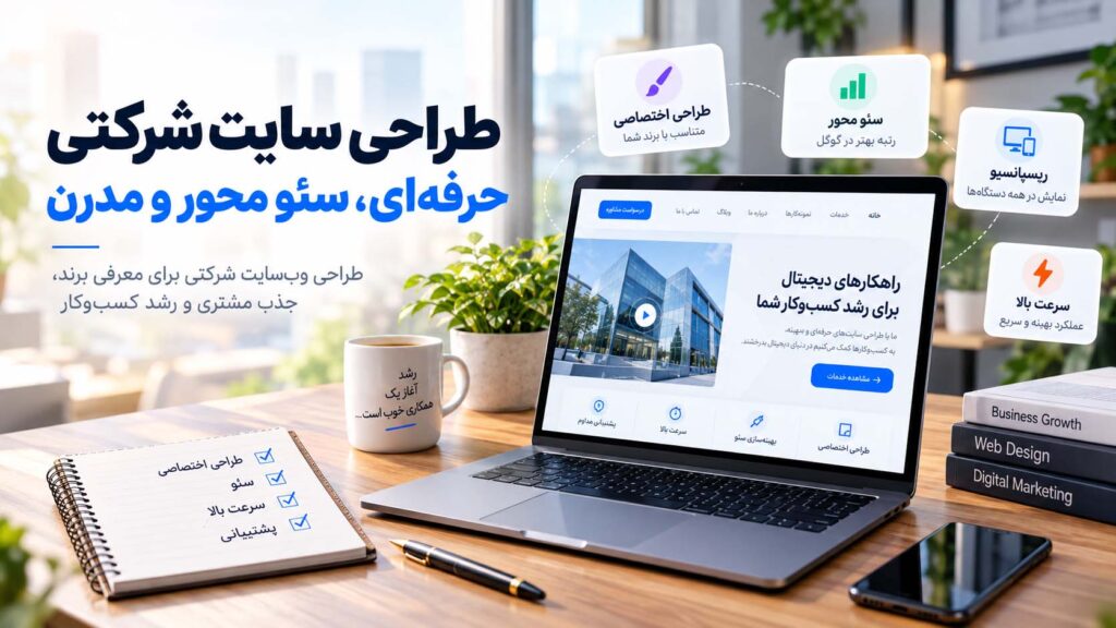 طراحی سایت شرکتی
